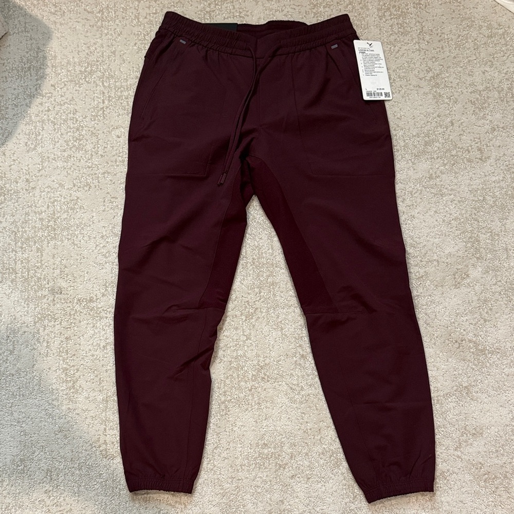 Lululemon License to Train Joggers athletica Men's Deep Burgundy Joggers
